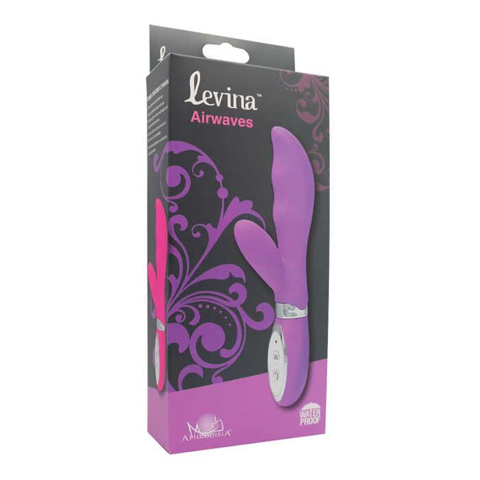 The Levina Airwaves Vibrator is a variation on the Levina Bi... Aphrodisia - Levina AirWaves - Purple photo-7