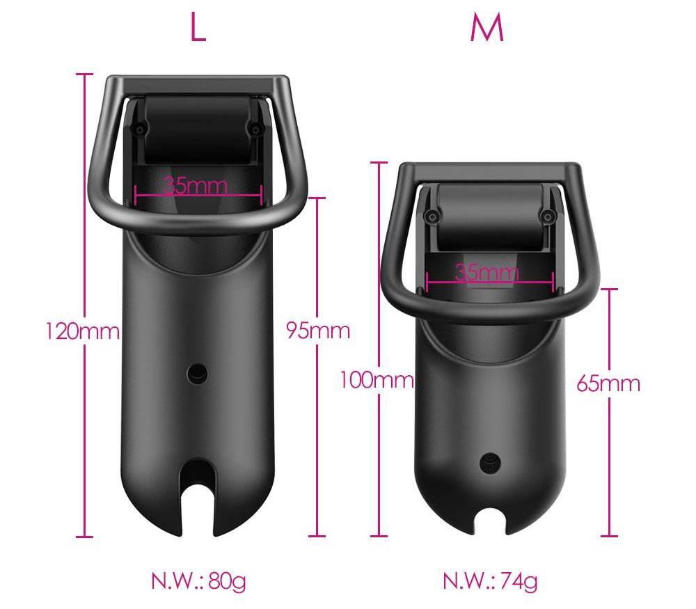 Cellmate is the world's first app controlled chastity de... QIUI - CellMate APP Controlled Chastity Device Regular - Black photo-14