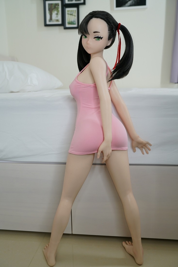 Mary Mini Anime Realistic Sex Doll, D-Cup, Ultra Soft TPE 90 cm (3 ft) photo-2