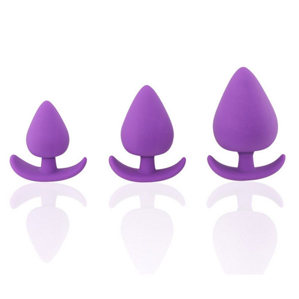 MT - Silicone Anal Plug 110x55mm - Purple MT - Silicone Anal Plug 110x55mm - Purple photo-2