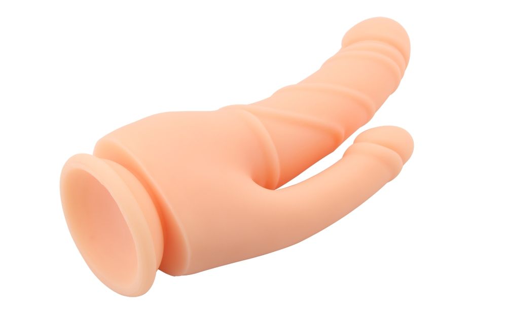 Chisa - Stripper 8.5" 雙頭假陽具 - 肉色 照片-6