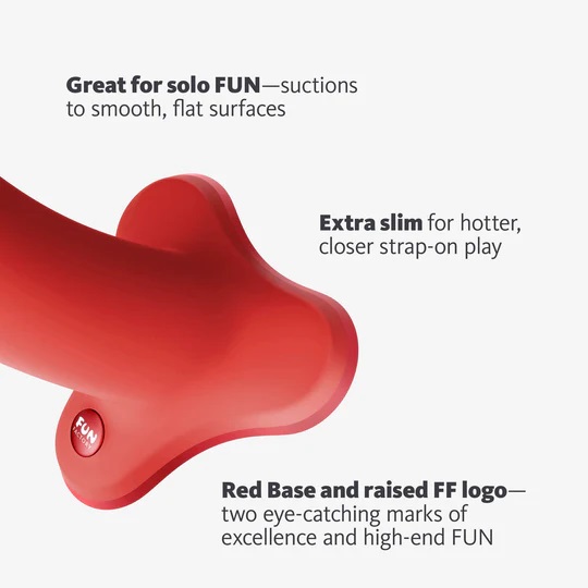Magnum is a dildo for lovers that favor bigger dimensions. W... Fun Factory - Magnum Dildo - Wild Olive photo-6