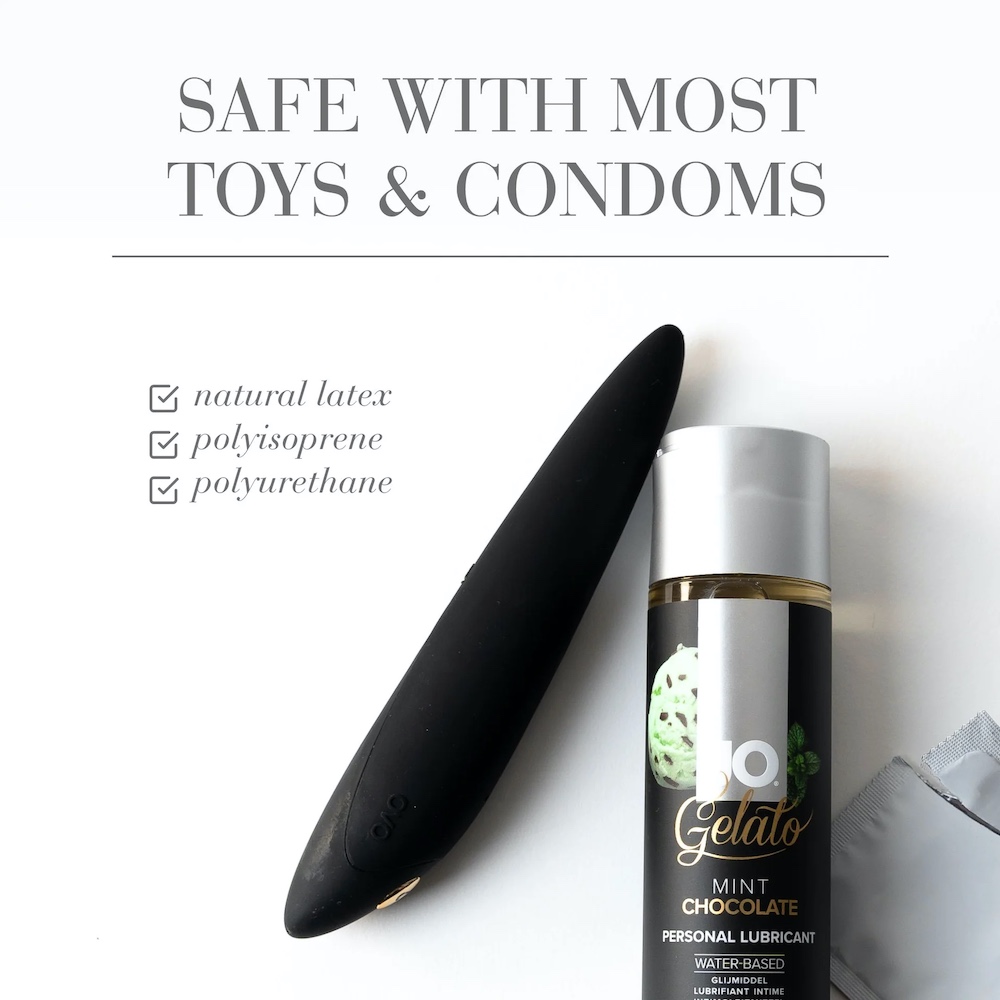 JO® GELATO is a flavored water-based personal lubricant desi... JO - Gelato Mint Chocolate Lubricant - 120ml photo-4