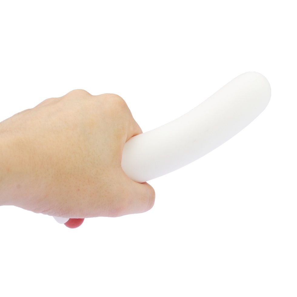 With silicone material it is comfortable to put in!
There ar... A-One - Minamio Minagashi Dildo - White photo-3