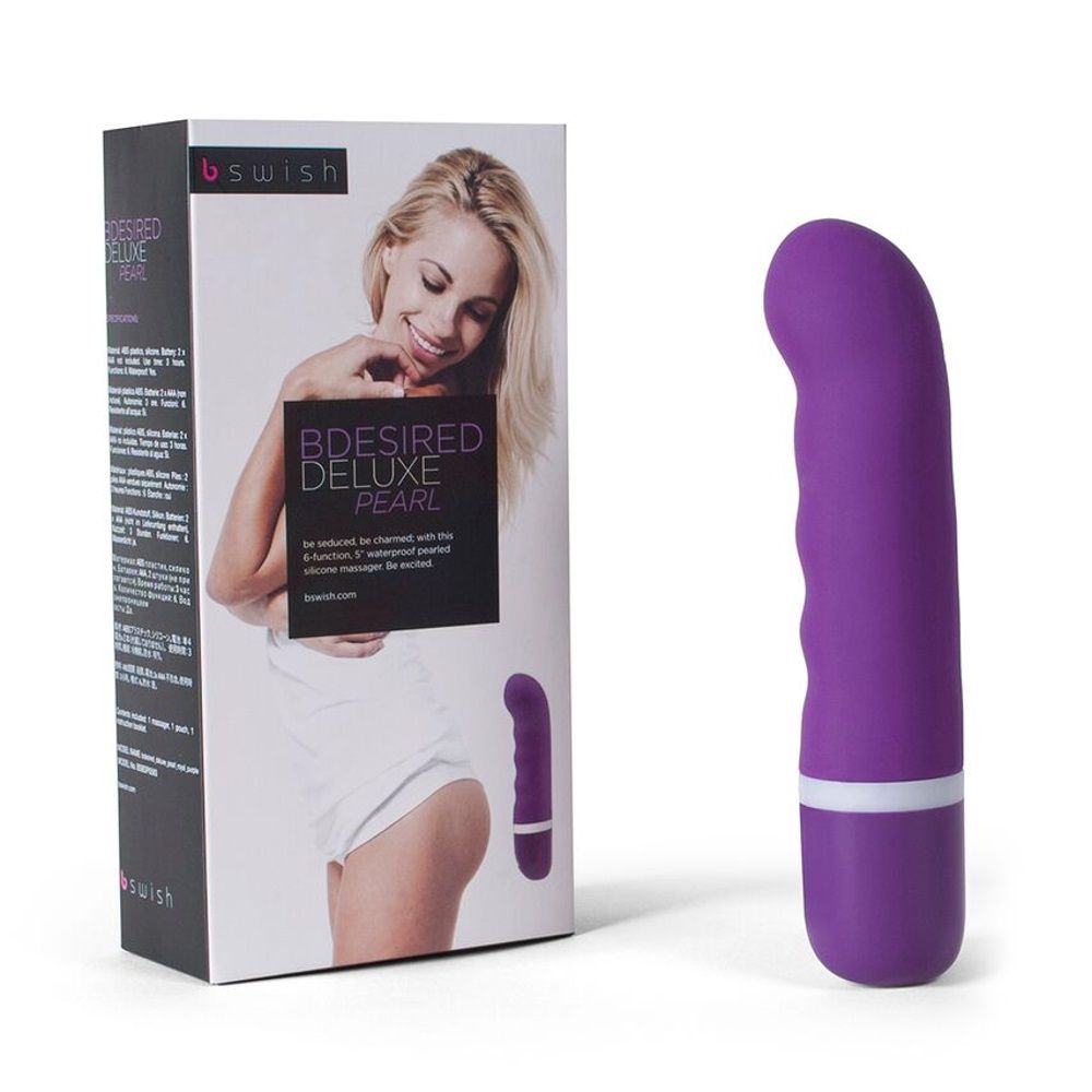 Desire meets design with our sleek and rippled Bdesired Delu... B Swish - Bdesired Deluxe Pearl - Royal Purple photo-7