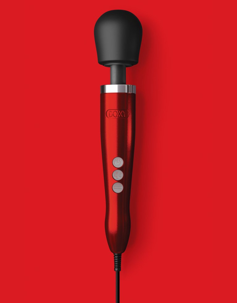 Doxy - Die Cast 按摩棒 - 紅色 照片-5