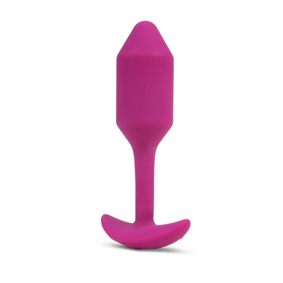 B-Vibe - Vibrating Snug Plug 2 - Rose photo-3