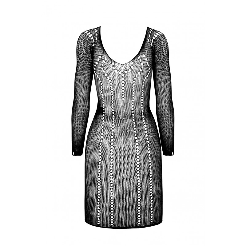 Sexy dress that perfectly fits the figure, emphasizing femin... Passion - Dress BS101 - Black photo-6
