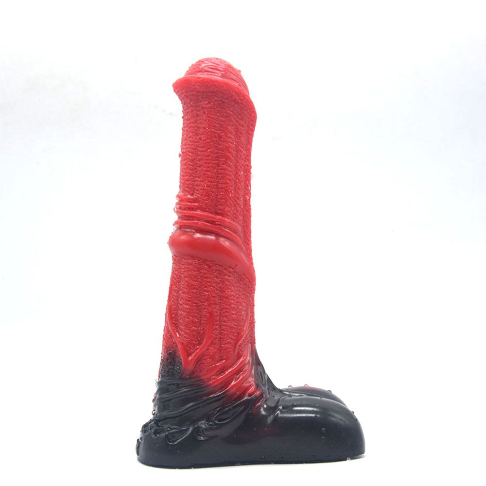 Huge horse dildo &n... FAAK - Horse Dildo - Red/Black photo-7