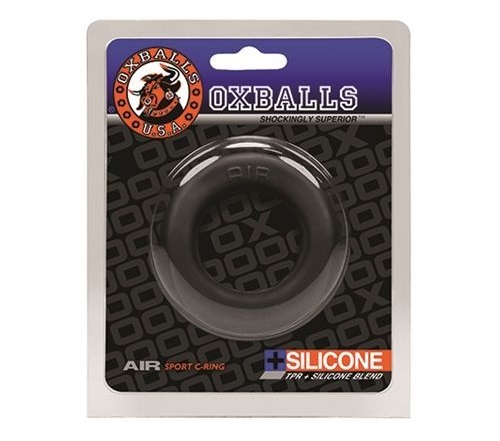 Oxballs - Airflow 氣流陰莖環 - 黑色 照片