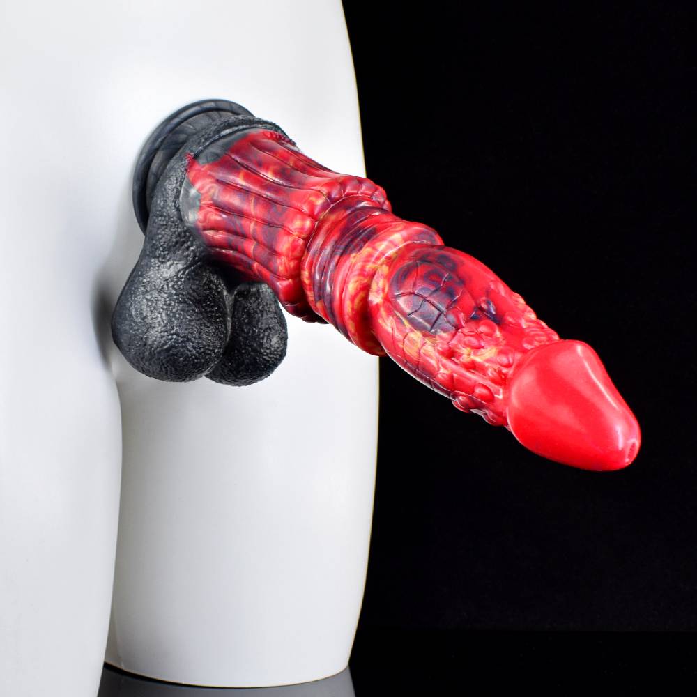 Unisex animal dildo with bright design
Material: silicone
I... FAAK - Fitz Dildo - Fire Dragon photo-14