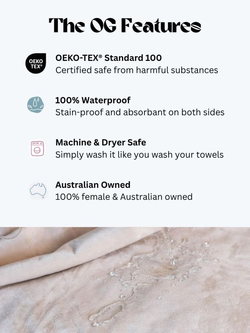 Splash Blanket - The OG Bonded - Champagne - L photo-7