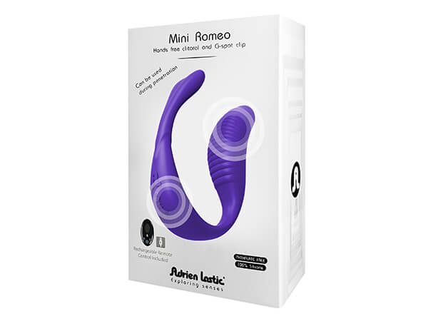 Hands-free double vibrator that simultaneously stimulates th... Adrien Lastic - Mini Romeo Clip + LRS photo-9