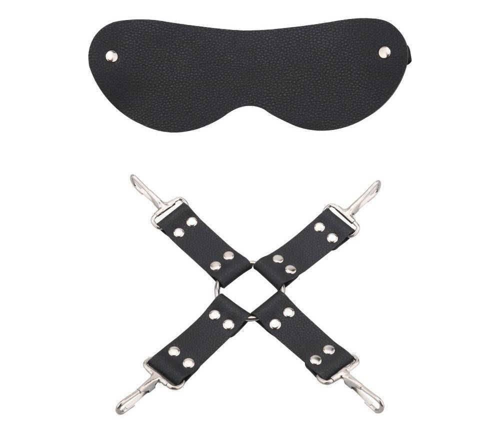 Leather bondage set for role play
Material: PU Leather, exc... MT - Slave Training Bondage Set 8pcs - Black photo-2