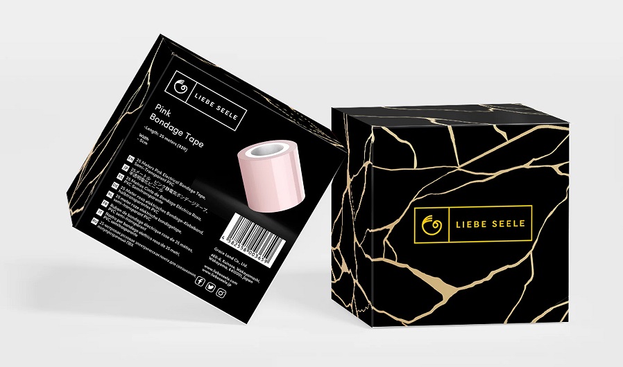 Non-Stick Design - The Tape sticks to itself
Easy to Use - I... Liebe Seele - Bondage Tape 25m - Pink photo-2