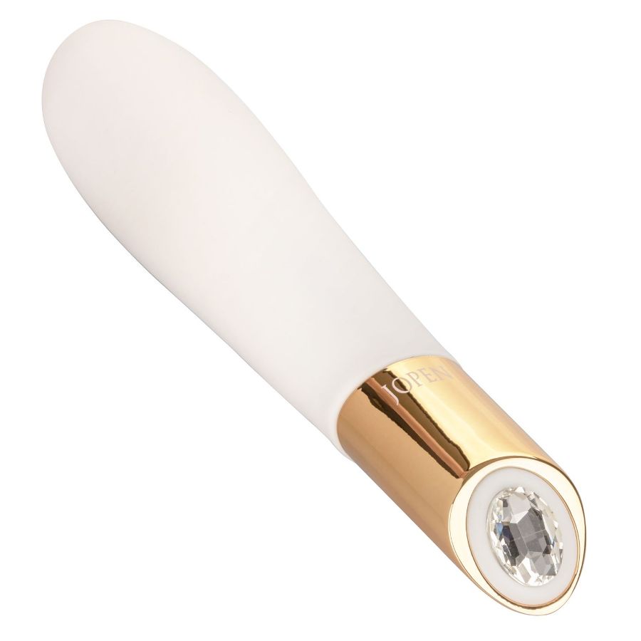 The Callie by Jopen Vibrating Wand is smooth, silky, and sea... CEN - Jopen Callie Vibrating Wand - White photo-4