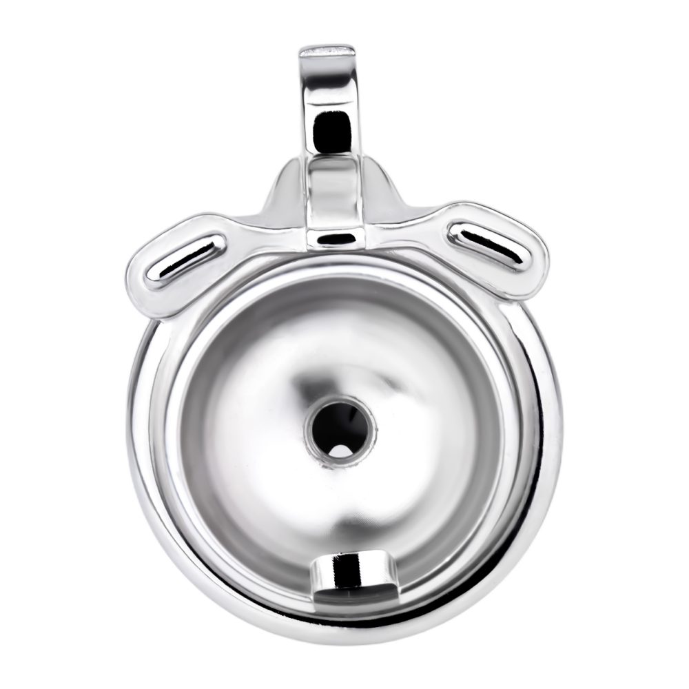 Material:304 Stainless steel
Cage length: 45mm
Cage high: 43... FAAK - Lily Flower Chastity Cage 45mm photo-12