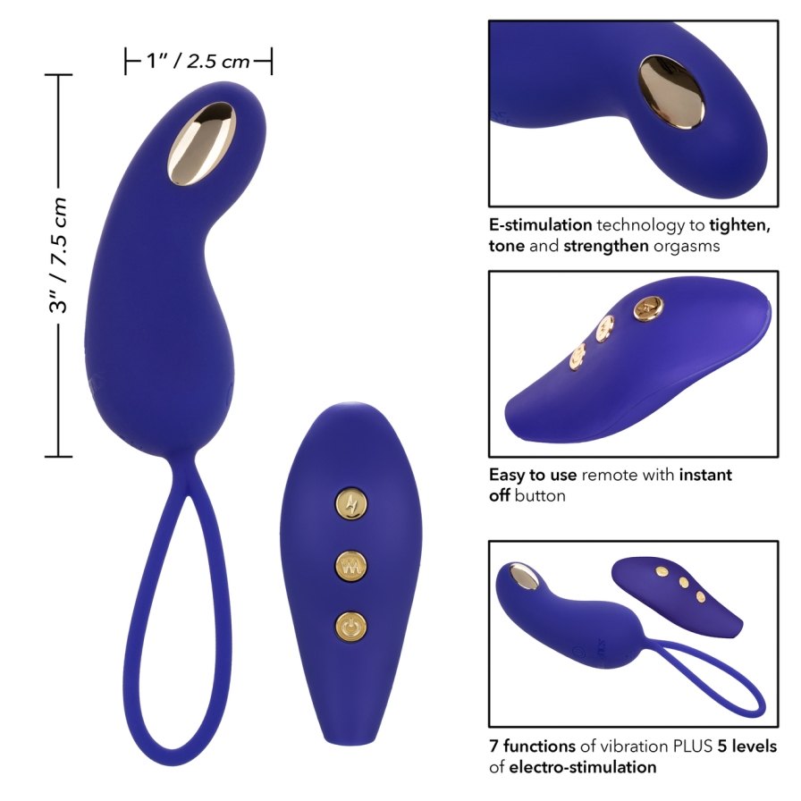 Impulse Intimate E Stimulator Remote Teaser use the zinc-all... CEN - Impulse E-Stimulator Teaser - Purple photo-11