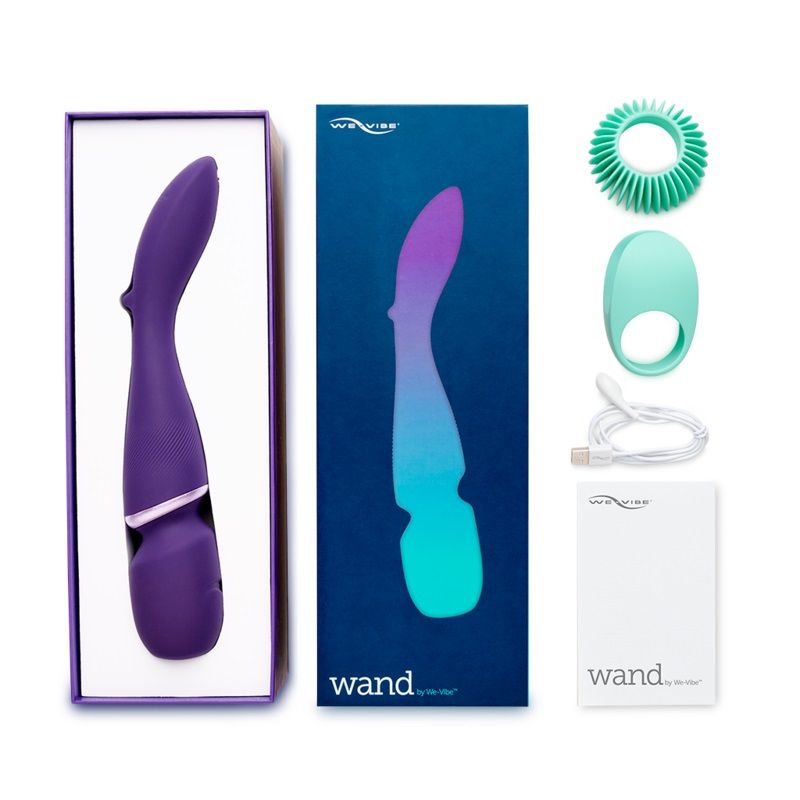 Playful and powerful, Wand is everything you could want from... We-Vibe - Wand Massager - Purple photo-7