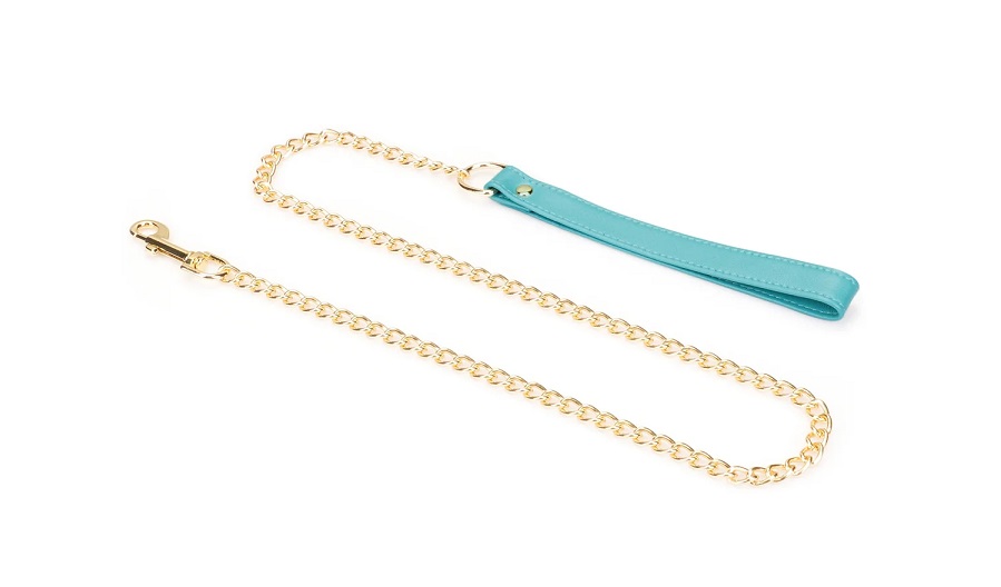 Liebe Seele - Lamb Leather Collar - Blue 照片-3