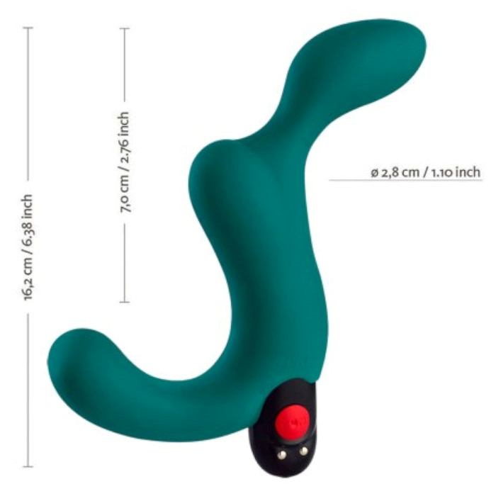 Pleasure doesn't get any more stylish than this. The DUKE is... Fun Factory - Anal Duke - Deep Sea Blue photo-6