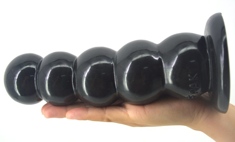 Flexible beads anal plug with suction cup
Material: PVC
Si... FAAK - Beads Anal Plug - Black photo-9
