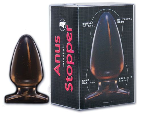 Tokyo Wins - Anus Stopper No.4 - Clear Black photo