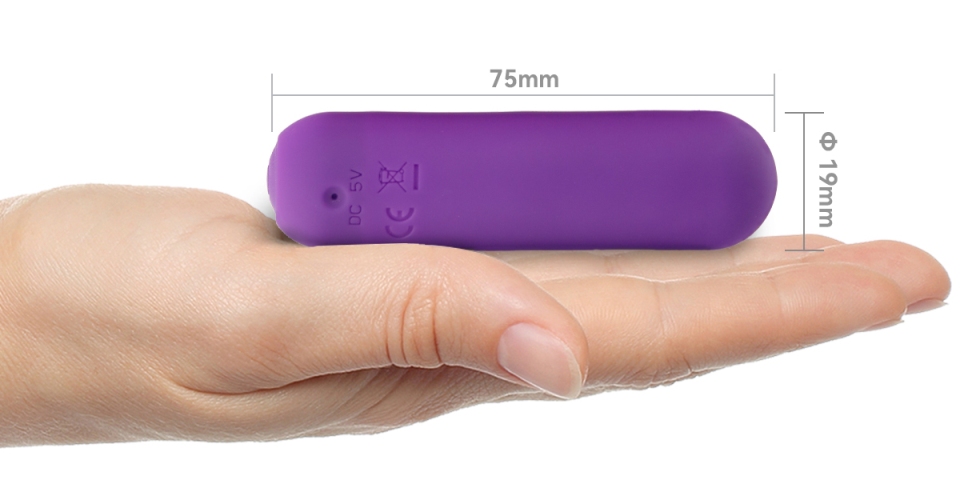 One set for Joie includes a bullet and remote control and ca... Akposh - Bullet w Remote Control - Purple photo-4