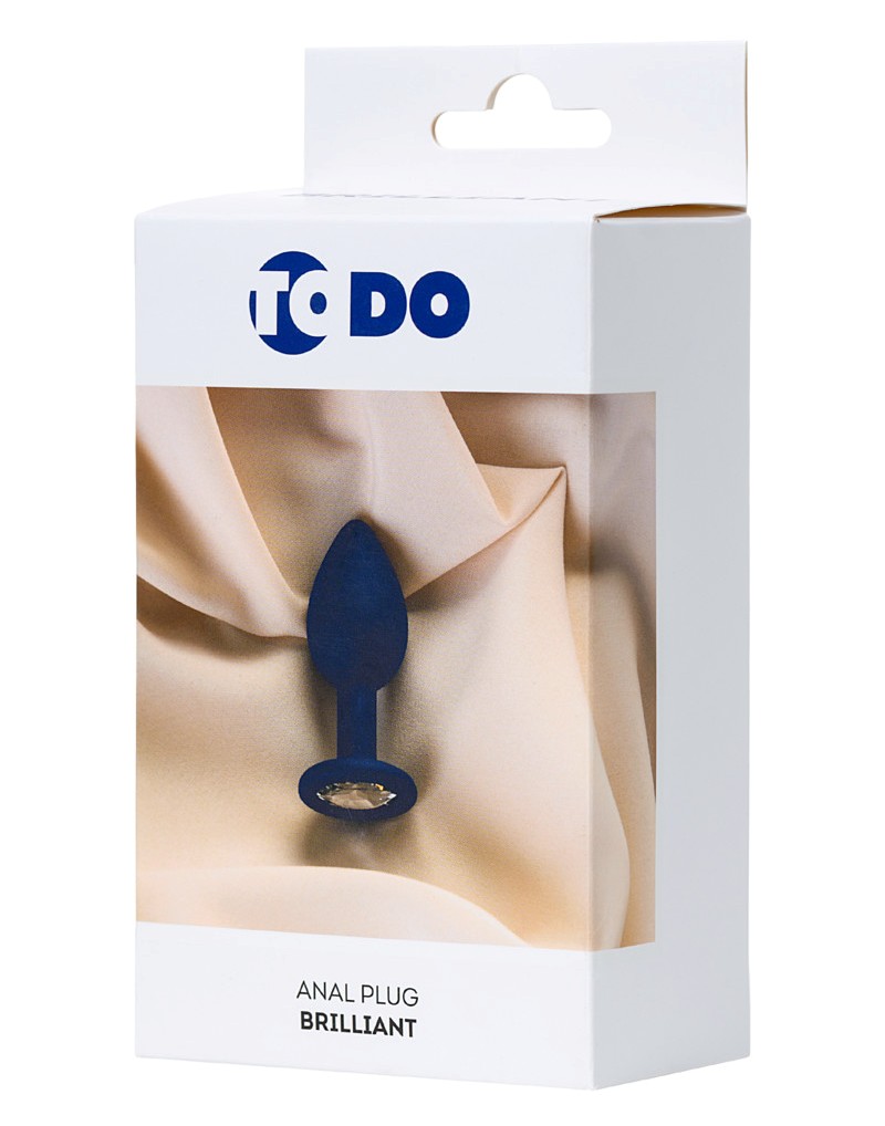 ToDo - Brilliant Anal Plug - Navy Blue photo-6