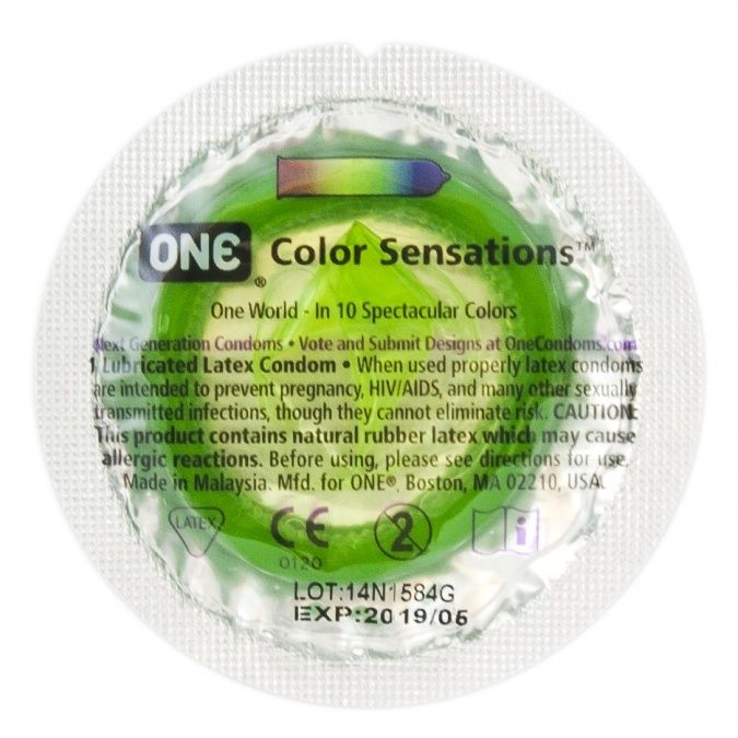 One Condoms - 混合樂趣裝 1片裝 照片-7