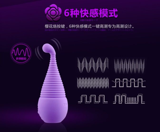 This silicone vibrator is designed especially for the girls,... Tokyo Design - Maro Kawaii 1 - Purple photo-8