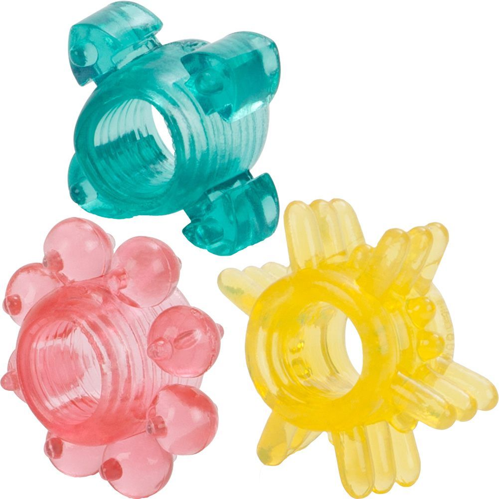 Brighten and liven up your intimate pleasure with the exotic... CEN - Senso 6 Pack Cock Ring photo-4