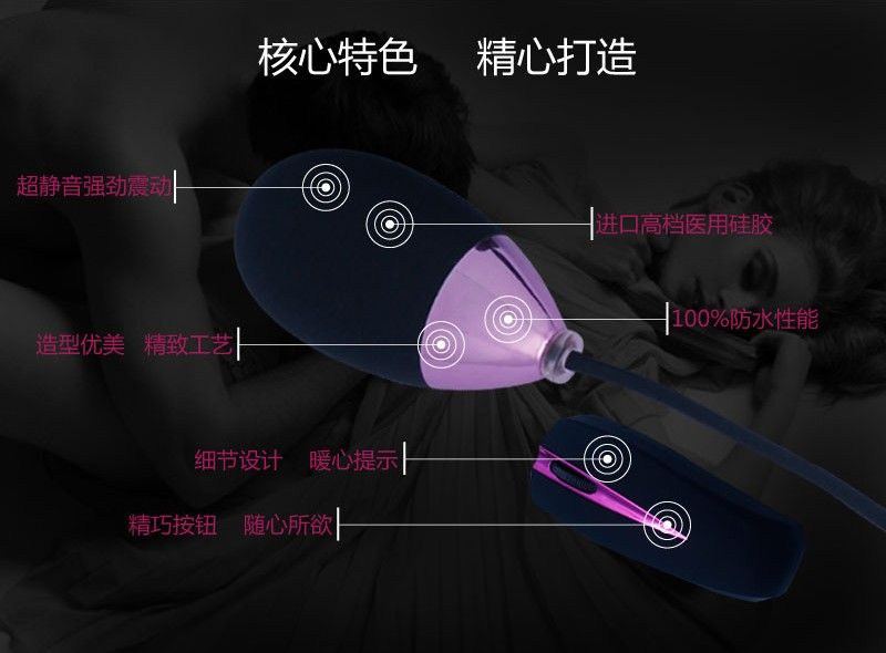 小和谨慎,便于存储和旅行!静音振动,部分防水。和迷你性玩具可以存储在枕头套,在床下或在信封,所以你不必担心任何人绊倒它。... ToysHeart- 简单的快乐振动蛋 - 紫色 照片-5