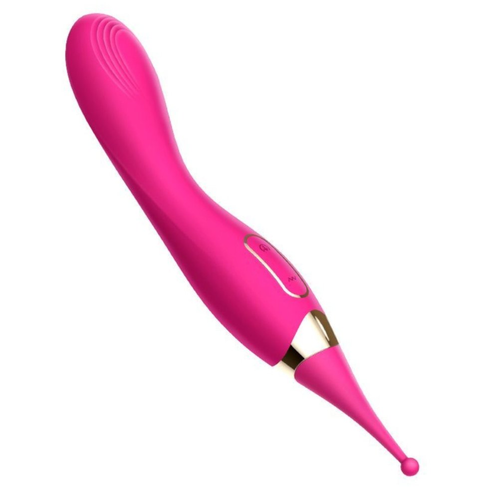 Dual motors with flapping and vibrating replaceable vibrator... Erocome - Dorado - Deep Rose photo-8