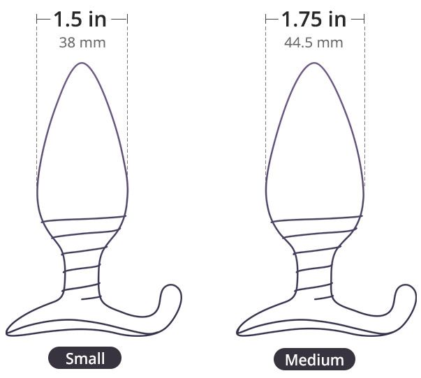 Hush is a smartphone controlled butt plug. It's designed for... Lovense - Hush - Large Butt Plug - App Controlled photo-7