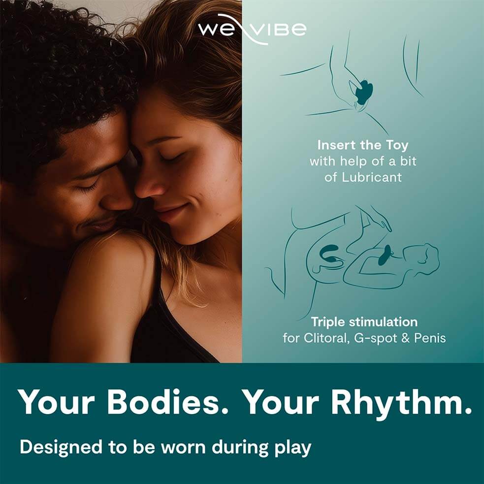 We-Vibe - Chorus Pro Clitoral & G-Spot Couples Vibrator - Cosmic Purple photo-9