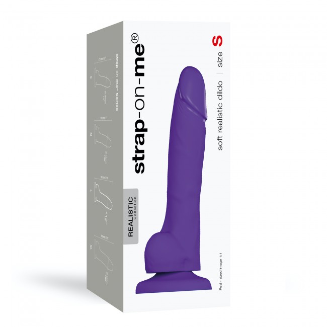 Quality and ergonomics are the hallmarks of Strap-On-Me.
Wi... Strap-On-Me - Soft Realistic Dildo S - Purple photo-6