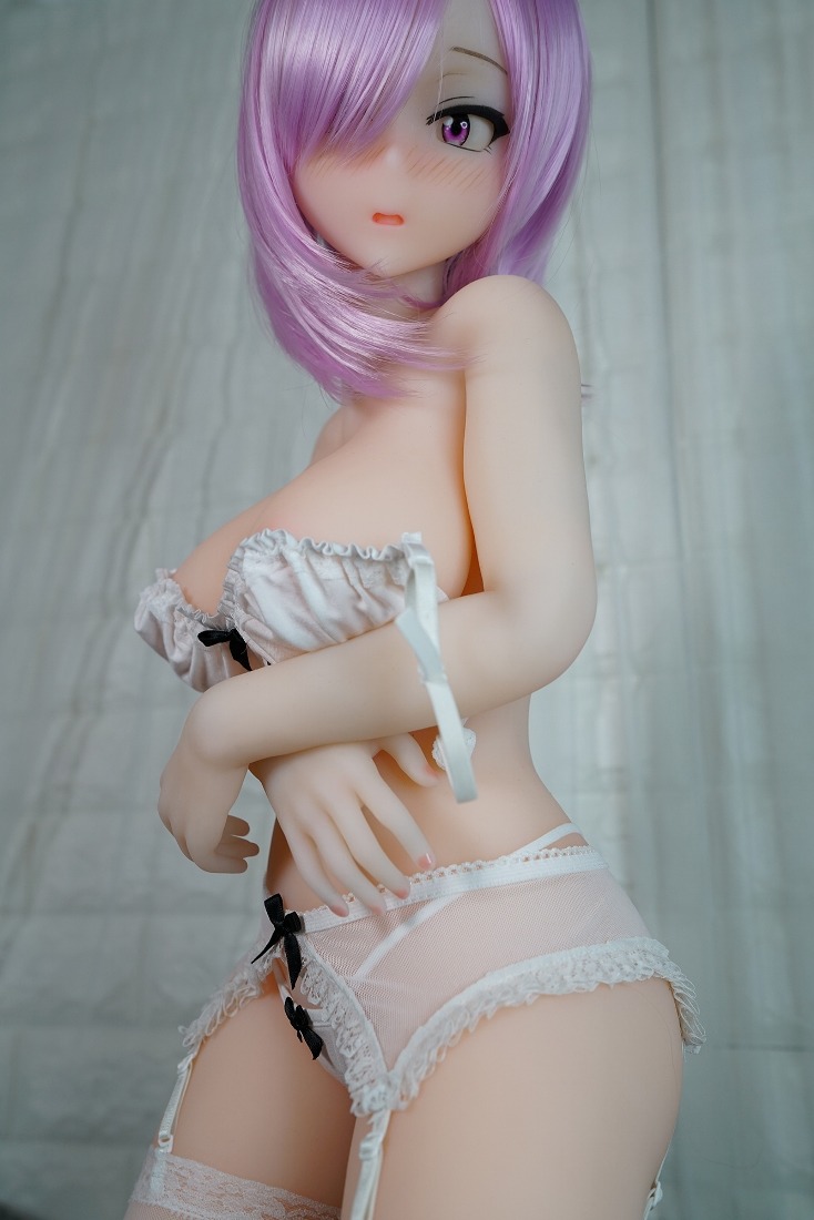 Akane 纯欲系迷你动漫萝莉 灵活骨架超柔软TPE仿真性爱娃娃 90 cm  照片