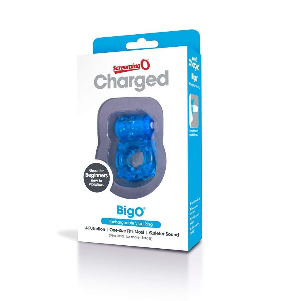The luxurious, accessibly-priced Charged™ line is proud to i... The Screaming O - Charged Big O - Blue photo-5