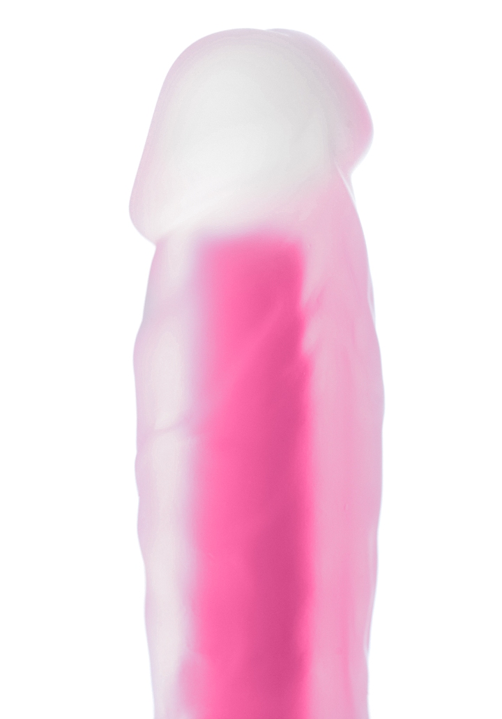 Glow in the dark dildo with suction cup
Dual destiny liquid ... Beyond - James Glow Dildo - Pink photo-5