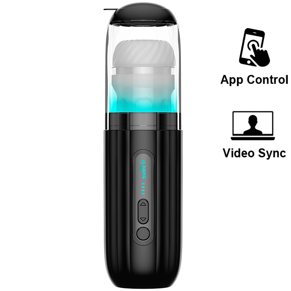 KAOTIK - The Shockwave Thrusting Interactive Masturbator - Black