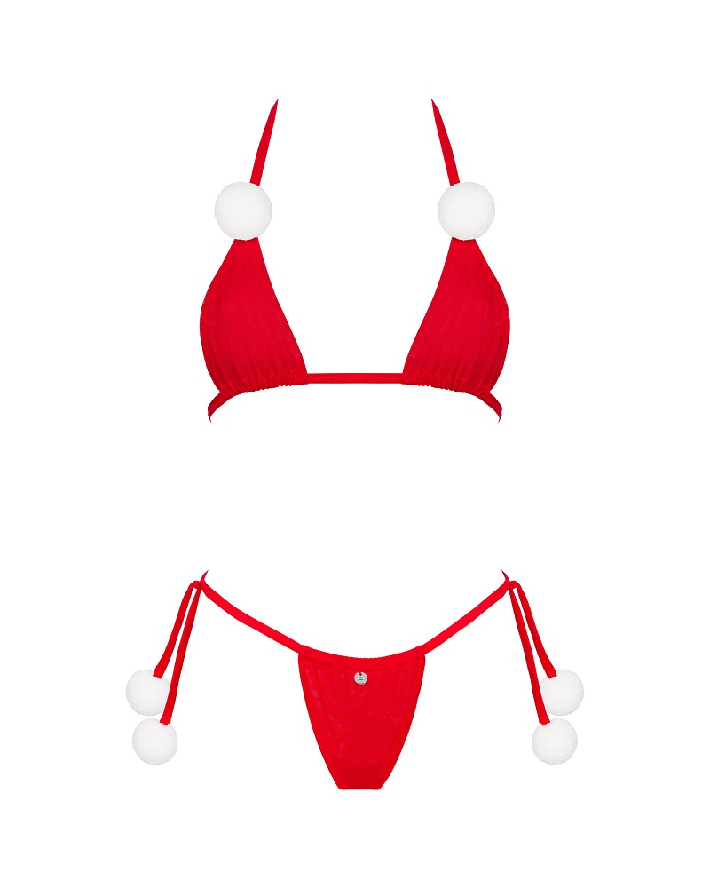 Obsessive - Bobble Girl Santa Set - Red 照片-3