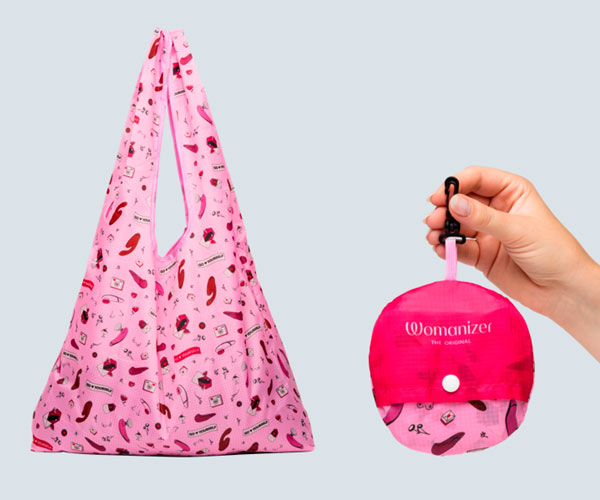 (G) Womanizer - Foldable Bag - Multicolor photo-2