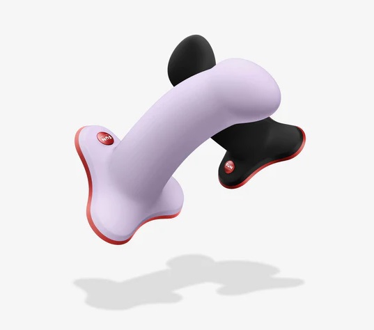 Amor is the ideal dildo for beginners, as well as as for tru... Fun Factory - Amor Dildo - Black/Red photo-7