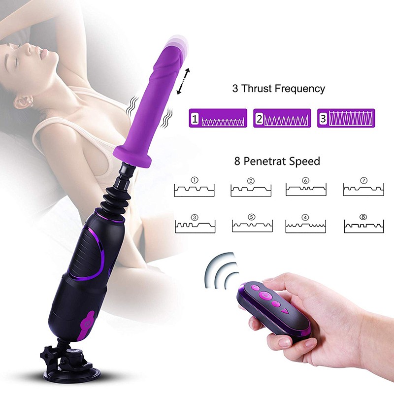 The Hismith Premium Travel Fuck Machine 2.0 may be small in ... HiSmith - Pro Traveler Sex Machine 2.0 - Purple photo-6
