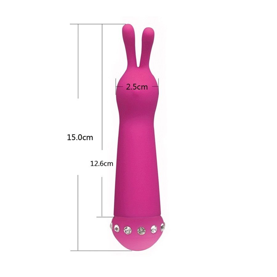 Fashion Succubi Bunny Wand With Diamantes
A wonderful 7 spe... Aphrodisia - Sparkle Succubi Bunny Wand - Black photo-2