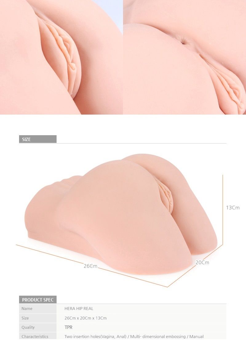 “Hera Hip – REAL” a clean and neat design small-hip masturba... Kokos - Hera Hip Real - Butt Masturbator photo-8