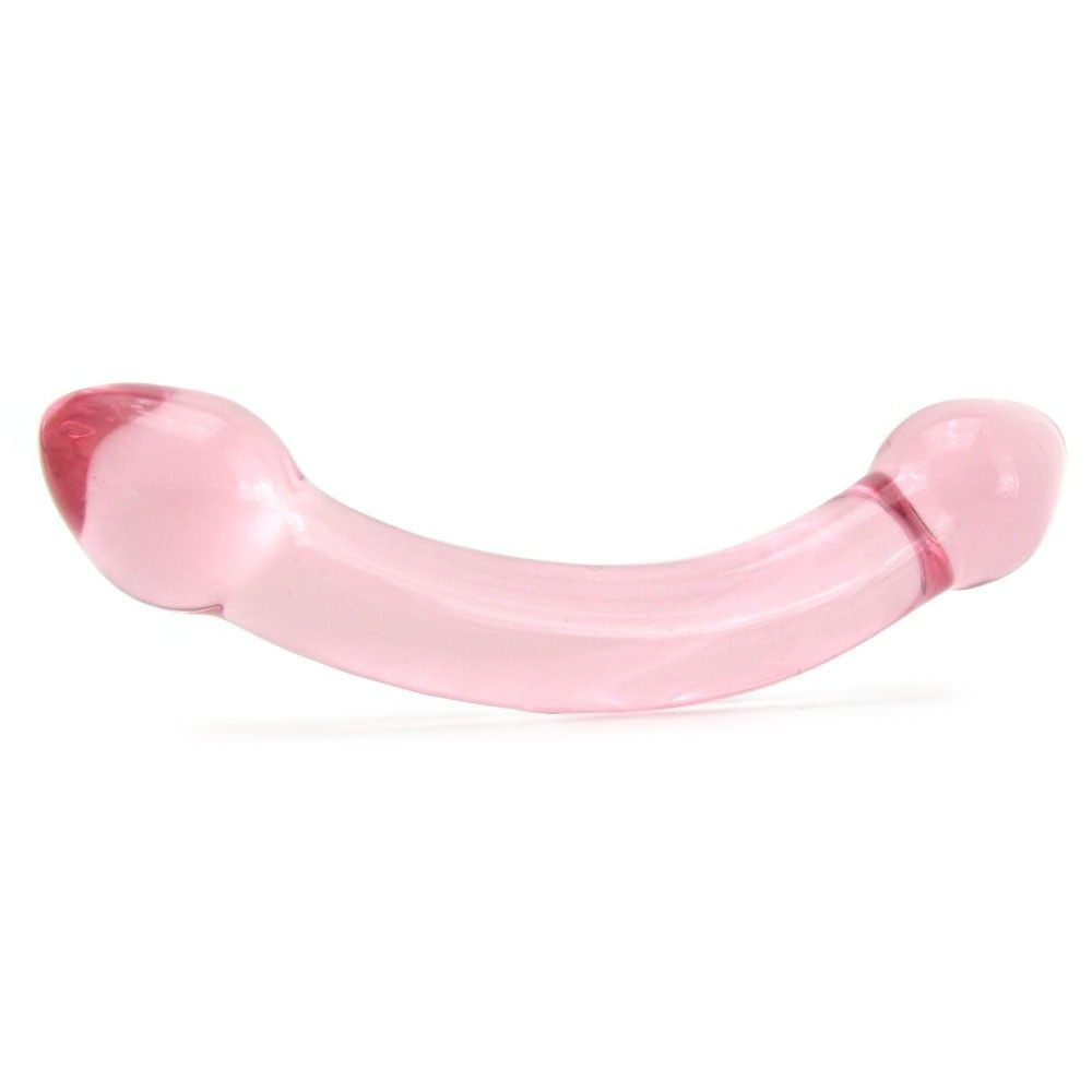 Being able to share toys with your sex partner can be an ext... Glas - Double Trouble Purple Dildo photo-4