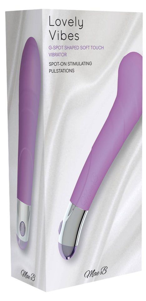 This elegantly shaped vibe is styled in a way that allows fo... Mae B - G-Spot Vibe - Purple photo-4