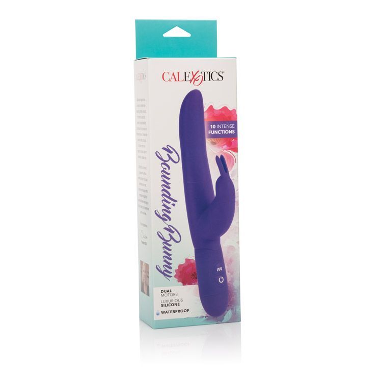 The Posh 10-Function Bounding Bunny is a super-slim, seamles... CEN - Posh Bouncing Bunny Rabbit Vibrator - Purple photo-7
